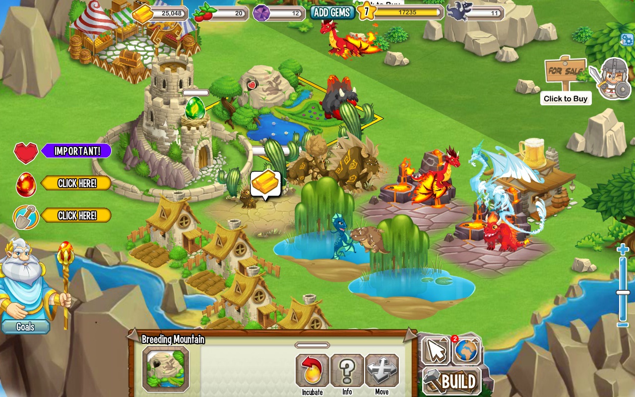 Dragon City & Social Games screenshot 1